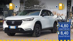 Tatsächlicher Verbrauch: Honda HR-V Hybrid im Test Tatsächlicher Verbrauch: Honda HR-V Hybrid im Test