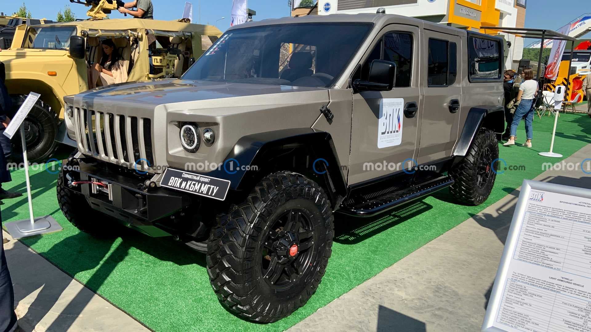 Внедорожник «Стрела», экстерьер Внедорожник «Стрела», экстерьер