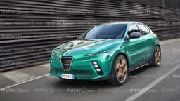 Alfa Romeo Stelvio (2026), il render di Motor1.com Alfa Romeo Stelvio (2026), il render di Motor1.com