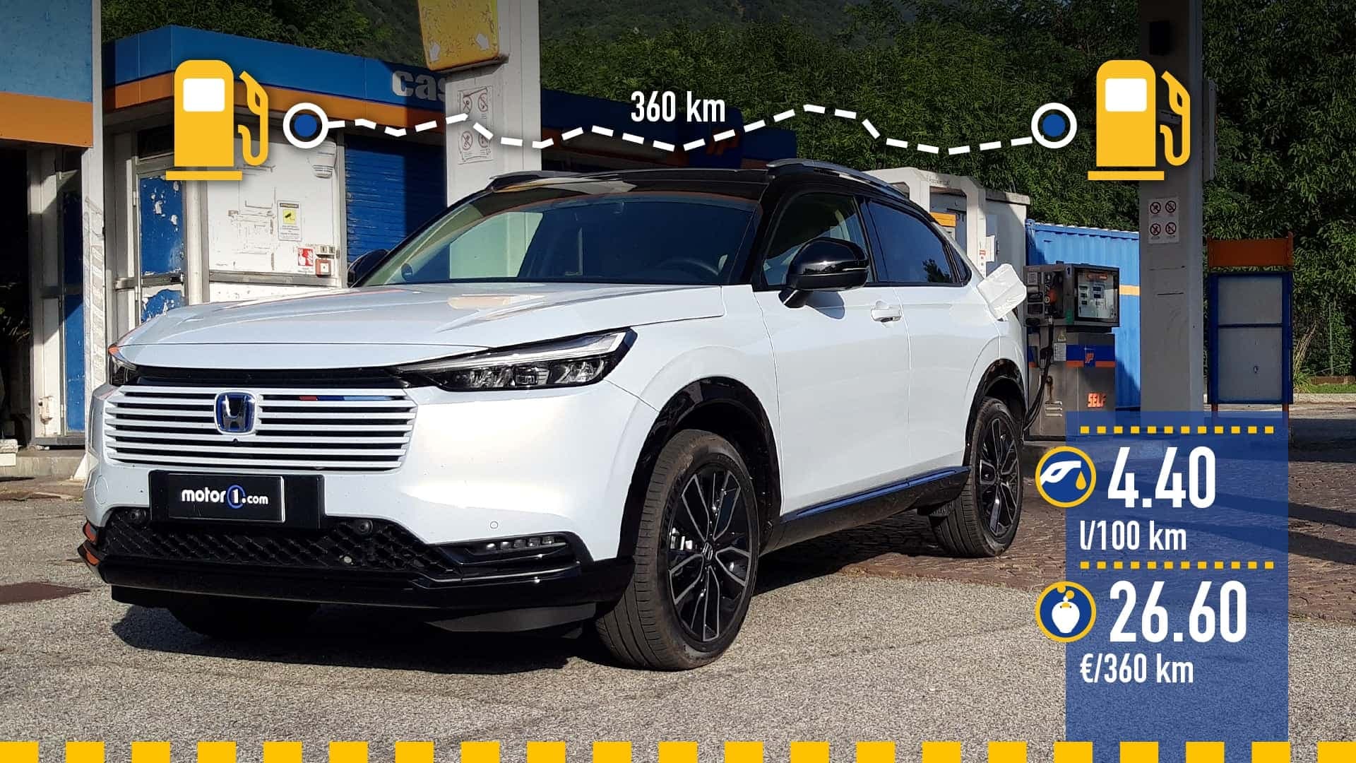 Honda HR-V full hybrid (2025), la prova consumi Honda HR-V full hybrid (2025), la prova consumi