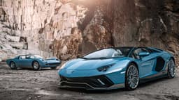 Final Lamborghini Aventador and Miura Roadster Final Lamborghini Aventador and Miura Roadster
