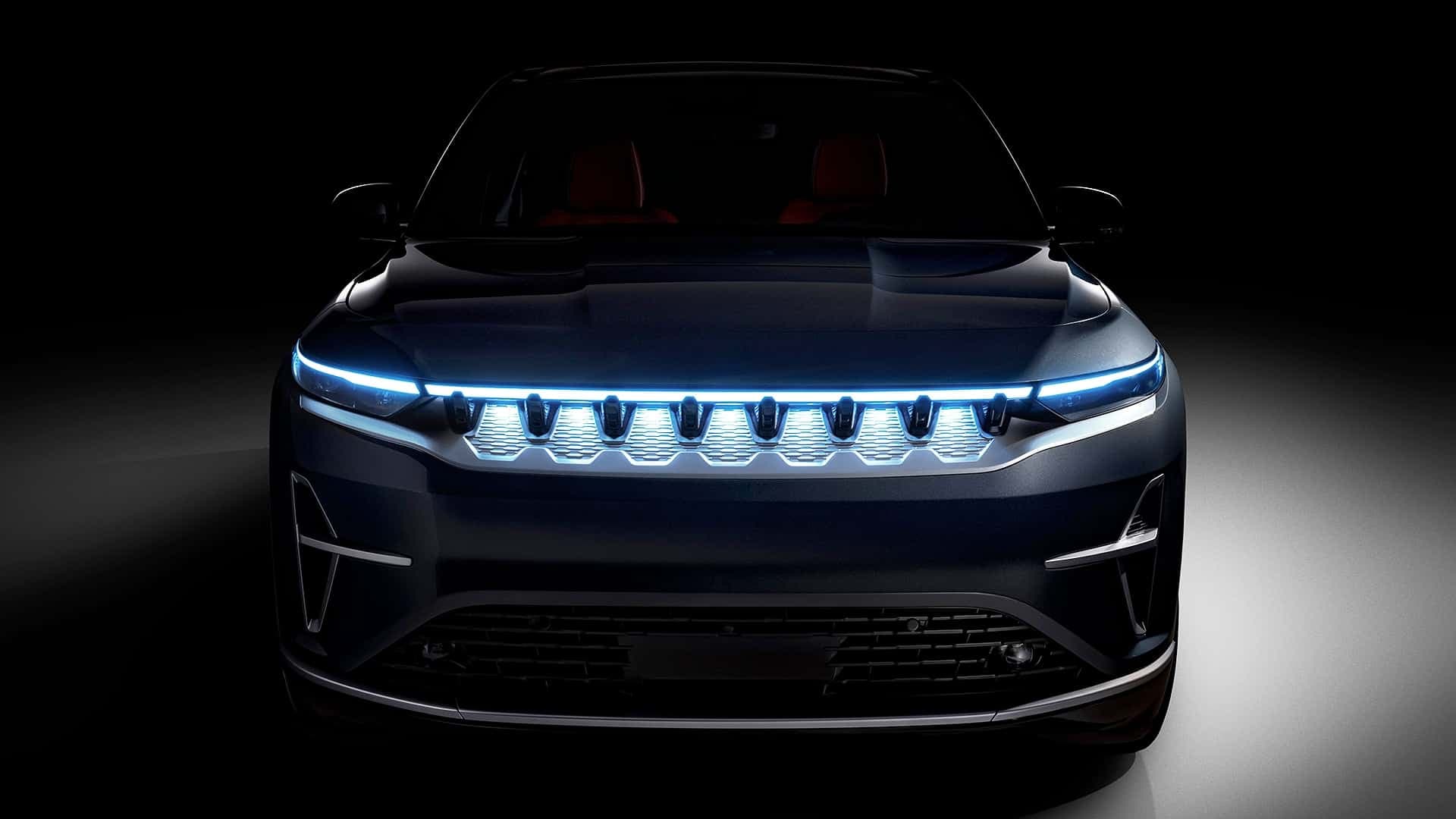 Jeep Wagoneer S, i teaser Jeep Wagoneer S, i teaser