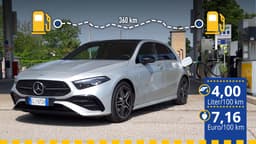 Verbrauchstest Mercedes A 200 Verbrauchstest Mercedes A 200