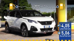 Peugeot 3008 Hybrid4 (2020) im Verbrauchstest Peugeot 3008 Hybrid4 (2020) im Verbrauchstest