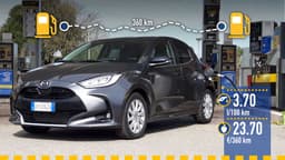 Mazda2 full hybrid (2022), la prova consumi Mazda2 full hybrid (2022), la prova consumi