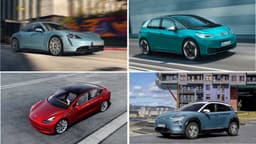 Die Elektroautos mit der größten Reichweite (2019, Collage) Die Elektroautos mit der größten Reichweite (2019, Collage)