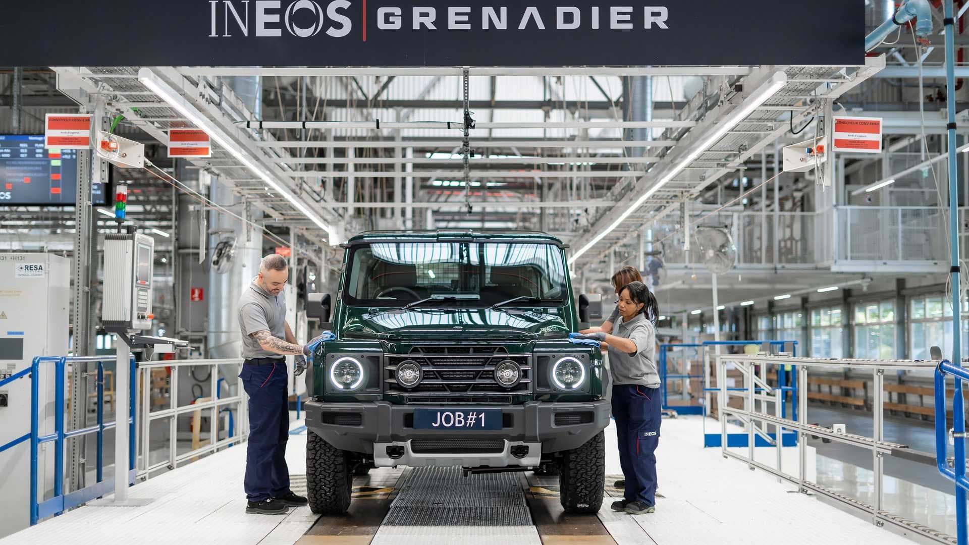 Produktionsstart des Ineos Grenadier Produktionsstart des Ineos Grenadier