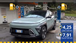 Verbrauchstest Hyundai Kona Hybrid Verbrauchstest Hyundai Kona Hybrid