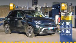 Fiat 500X Verbrauchstest Fiat 500X Verbrauchstest