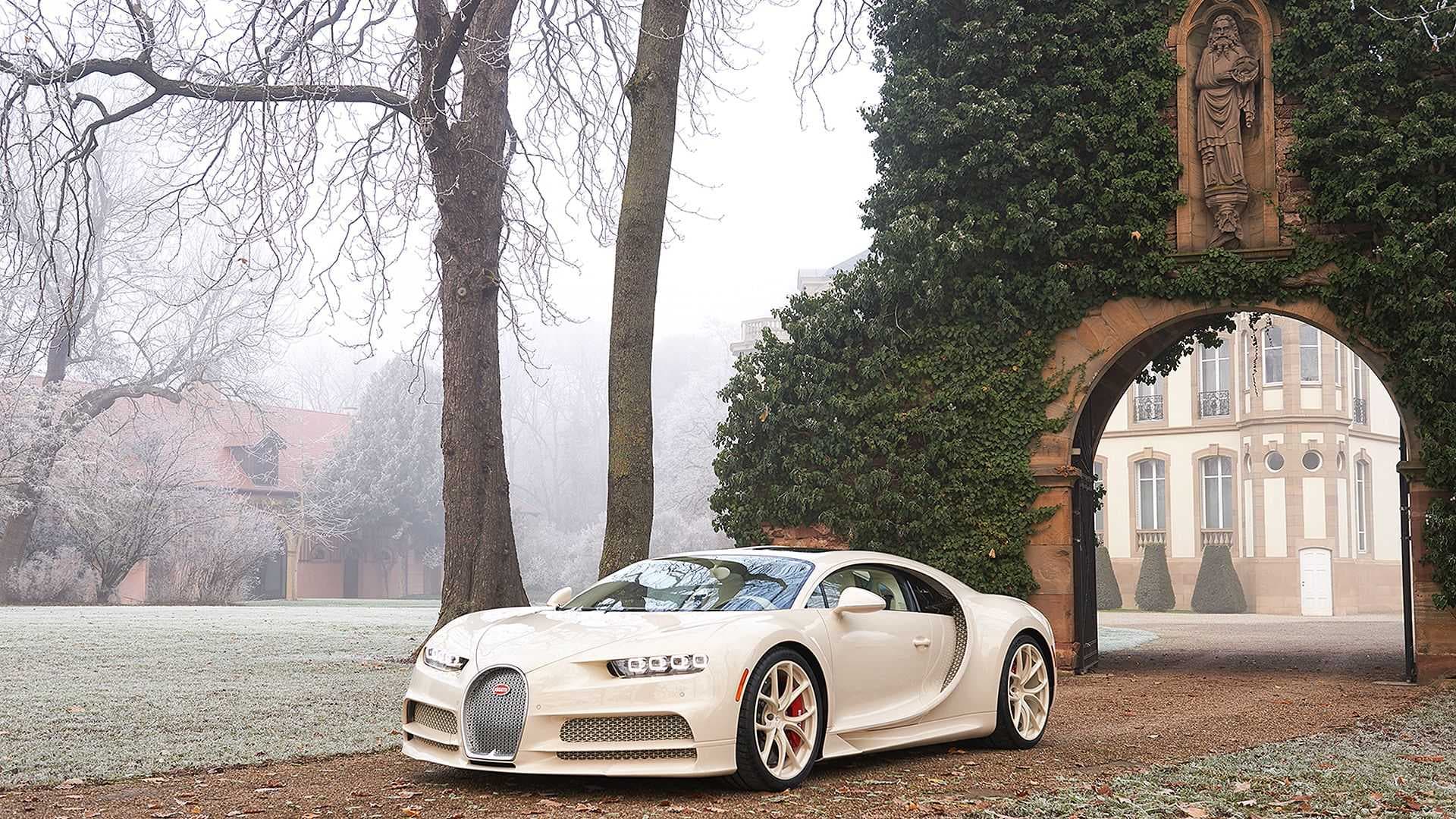 Bugatti Chiron habillé par Hermès Bugatti Chiron habillé par Hermès