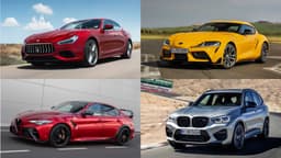 Die stärksten Sechszylinder (Collage) Die stärksten Sechszylinder (Collage)