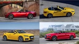 Günstige Cabrios (Collage) Günstige Cabrios (Collage)