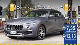 Maserati Levante Hybrid (2021) im Verbrauchstest Maserati Levante Hybrid (2021) im Verbrauchstest