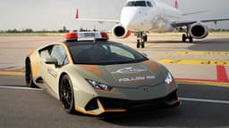 Lamborghini Huracan Evo Follow-Me Car Lamborghini Huracan Evo Follow-Me Car