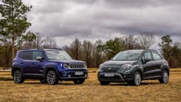 Vergleich Fiat 500X vs. Jeep Renegade Vergleich Fiat 500X vs. Jeep Renegade