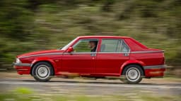 Alfa 75 (1987) im Fahrbericht Alfa 75 (1987) im Fahrbericht