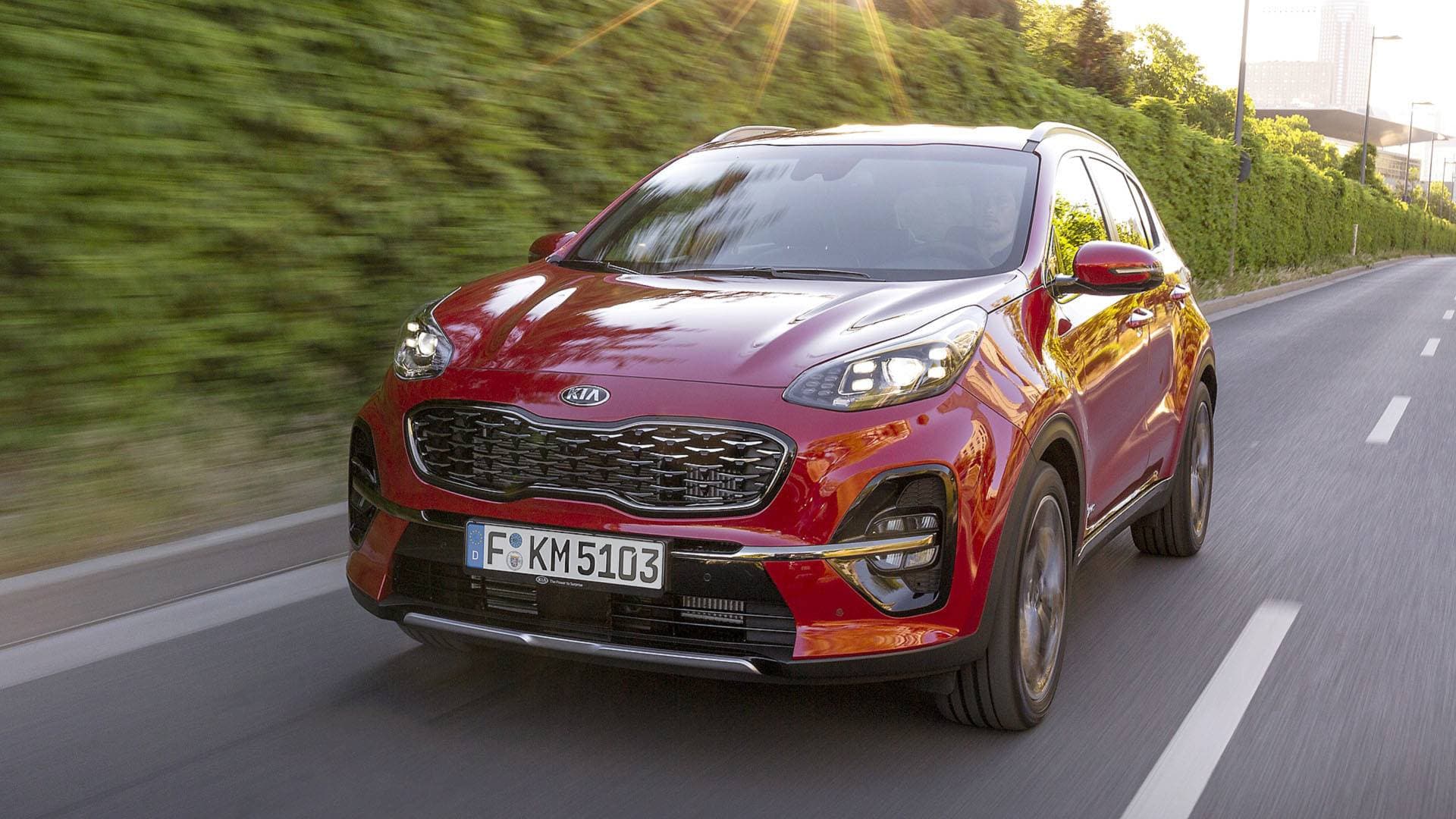 Kia Sportage mit 48-Volt-Diesel-Mildhybrid Kia Sportage mit 48-Volt-Diesel-Mildhybrid