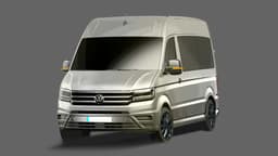 Volkswagen Crafter (2024) Teaser Volkswagen Crafter (2024) Teaser