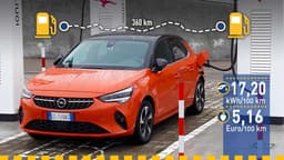 Opel Corsa-e (2020) im Verbrauchstest Opel Corsa-e (2020) im Verbrauchstest