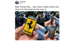 Ferrari Roma Key Ferrari Roma Key