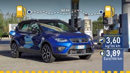 Seat Arona TGI im Verbrauchstest (2019) Seat Arona TGI im Verbrauchstest (2019)