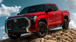 2022 Toyota Tundra Limited TRD Off-Road Exterior Front Quarter 2022 Toyota Tundra Limited TRD Off-Road Exterior Front Quarter