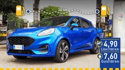 Ford Puma Mildhybrid (2021) im Verbrauchstest Ford Puma Mildhybrid (2021) im Verbrauchstest