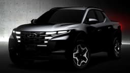 2022 Hyundai Santa Cruz teaser 2022 Hyundai Santa Cruz teaser