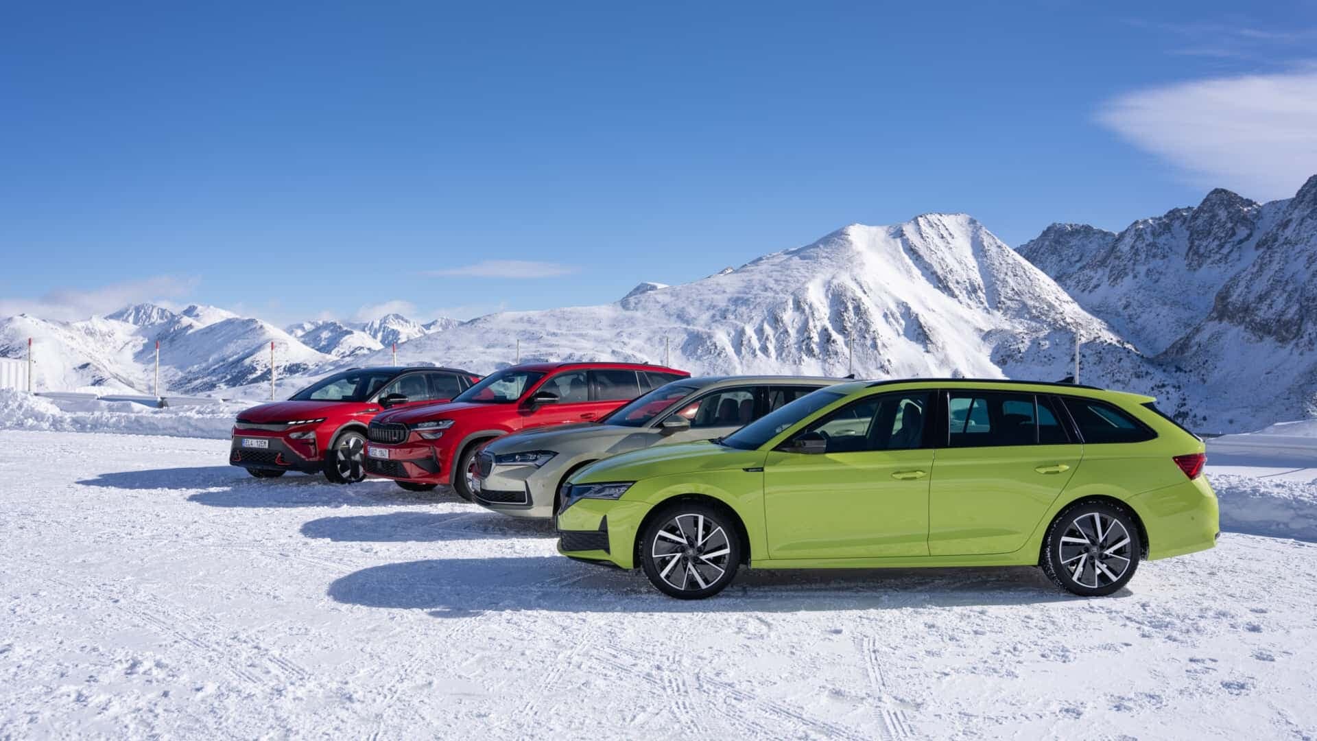 Skoda 4x4-Modellpalette (2026) Skoda 4x4-Modellpalette (2026)