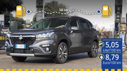 Tatsächlicher Verbrauch: Suzuki S-Cross Hybrid Allgrip im Test Tatsächlicher Verbrauch: Suzuki S-Cross Hybrid Allgrip im Test