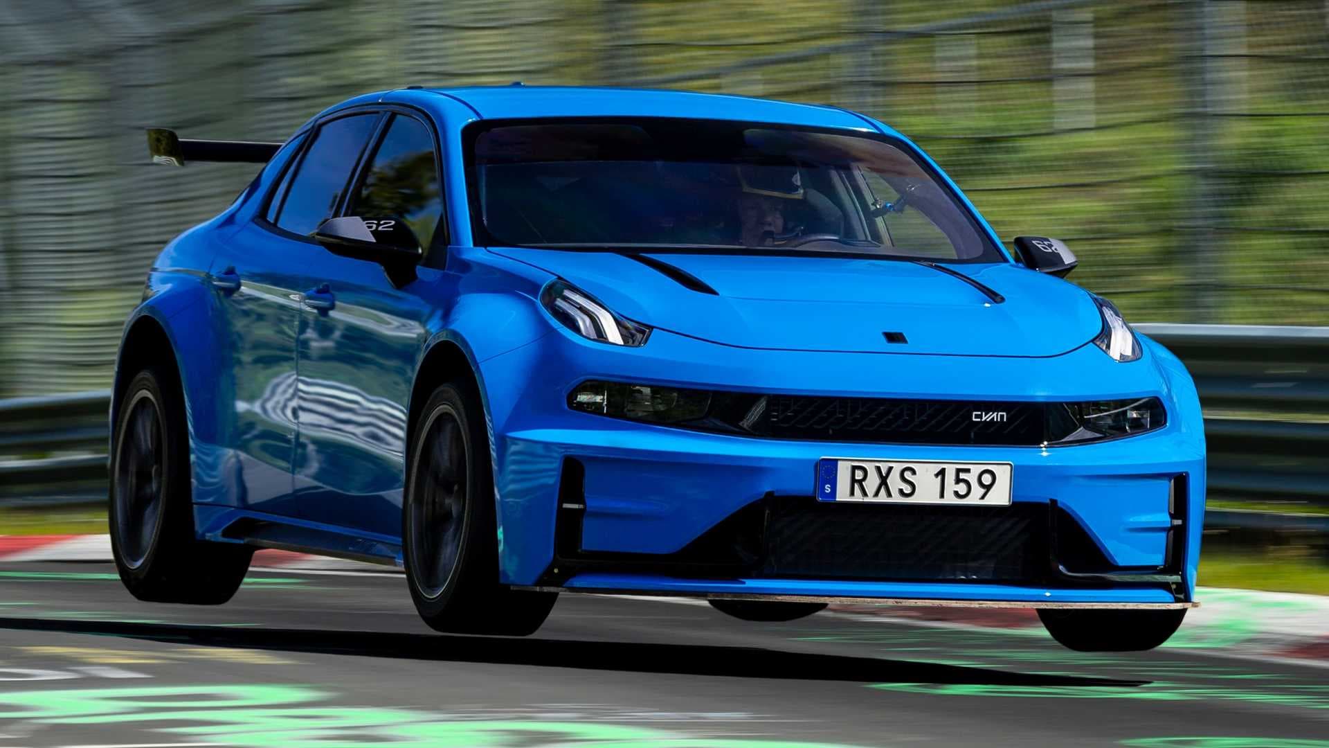 Lynk & Co 03 Cyan Concept sets front-wheel drive and four-door Nurburgring records Lynk & Co 03 Cyan Concept sets front-wheel drive and four-door Nurburgring records