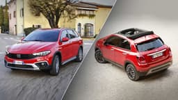 Fiat 500X Hybrid (2022) und Fiat Tipo Hybrid (2022) Fiat 500X Hybrid (2022) und Fiat Tipo Hybrid (2022)