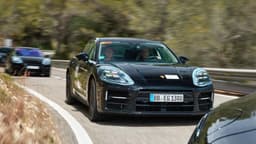 Porsche Panamera (2024) auf Erprobungsfahrt Porsche Panamera (2024) auf Erprobungsfahrt