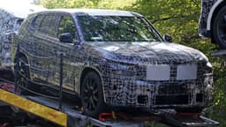 BMW X8 Spy Shots Three Quarters Hauler BMW X8 Spy Shots Three Quarters Hauler