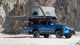 Mitsubishi L200 mit Küchenausbau Mitsubishi L200 mit Küchenausbau