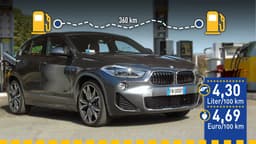 BMW X2 xDrive 25d (2020) im Verbrauchstest BMW X2 xDrive 25d (2020) im Verbrauchstest