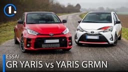 Toyota GR Yaris vs Toyota Yaris GRMN Toyota GR Yaris vs Toyota Yaris GRMN