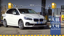 BMW 2er Active Tourer Verbrauchstest BMW 2er Active Tourer Verbrauchstest