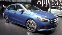 Mercedes B-Klasse - Sitzprobe Pariser Autosalon 2018 Mercedes B-Klasse - Sitzprobe Pariser Autosalon 2018