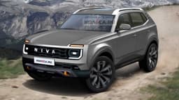 2024 Lada Niva rendering (front) 2024 Lada Niva rendering (front)
