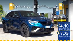 Verbrauchstest Renault Arkana Vollhybrid Verbrauchstest Renault Arkana Vollhybrid