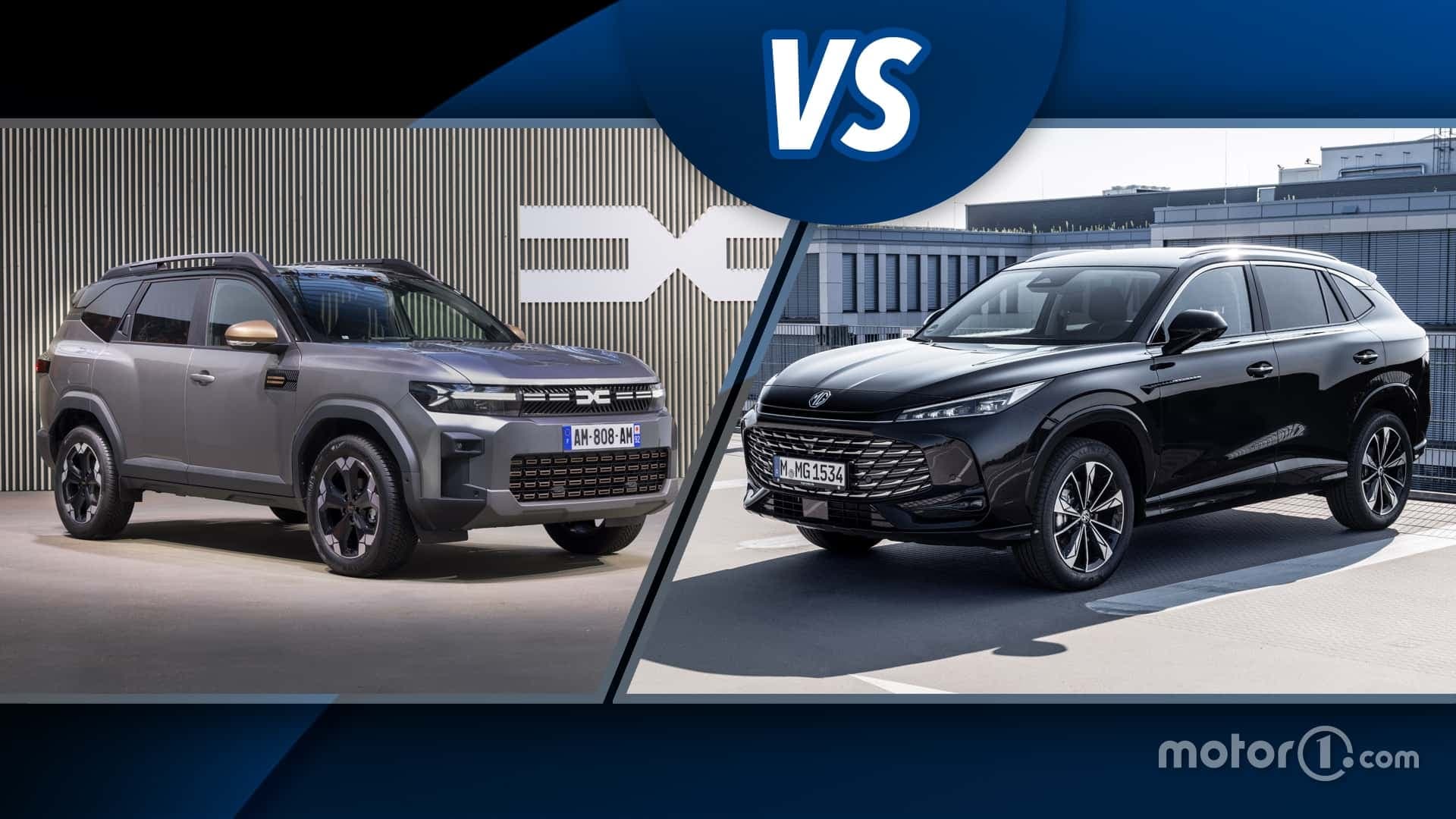 Dacia Bigster vs MG HS Dacia Bigster vs MG HS