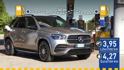 Mercedes GLE 350 de (2020) im Verbrauchstest Mercedes GLE 350 de (2020) im Verbrauchstest