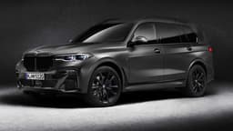 2021 BMW X7 Dark Shadow Edition Front Three Quarters 2021 BMW X7 Dark Shadow Edition Front Three Quarters