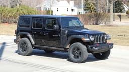 Jeep Wrangler PHEV Spy Photos Jeep Wrangler PHEV Spy Photos