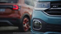 Volkswagen T-Cross - Teaser da traseira Volkswagen T-Cross - Teaser da traseira
