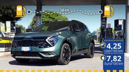 Verbrauchstest Kia Sportage PHEV Verbrauchstest Kia Sportage PHEV