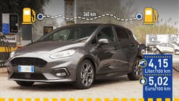 Ford Fiesta (2020) im Verbauchstest Ford Fiesta (2020) im Verbauchstest