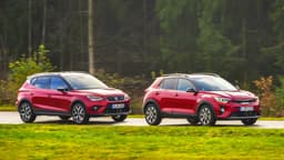 Vergleich Kia Stonic vs. Seat Arona Vergleich Kia Stonic vs. Seat Arona