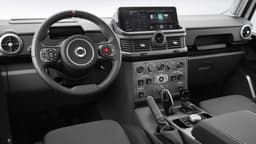 L'intérieur de l'Ineos Grenadier. L'intérieur de l'Ineos Grenadier.